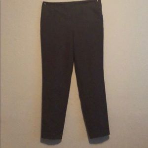 Gray high waisted trousers
